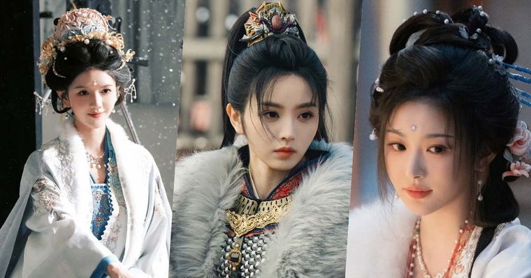 《逐玉》女星顏值集體封神！田曦薇瘦身不瘦胸、孔雪兒陸娛認證髮量王者，從女主到女配、都是巔峰AI級美顏！