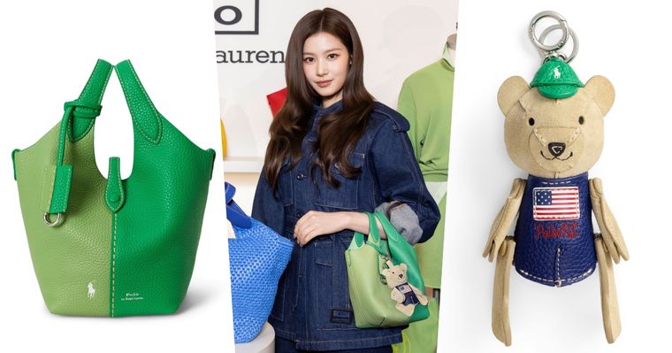 Polo菜籃子包新色好看炸！Sana來台手上拿的是這款、大尺寸麂皮款被問爆！