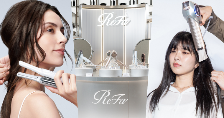 日本頂級髮品ReFa登台！日妞激推「養髮負離子吹風機、迷你離子夾」必收，髮神吳依霖親授沙龍級居家吹整技巧！