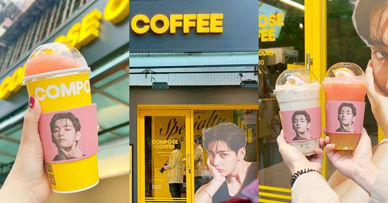 BTS V代言的COMPOSE COFFEE來了！限定「V特調」必點菜單一次看、再送泰亨聯名杯套！