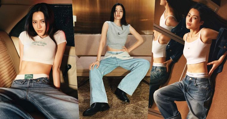 Calvin Klein眼光永遠滿分！泰國女神「鄺玲玲」最新廣告辣翻！川字腹肌、好身材大放送！