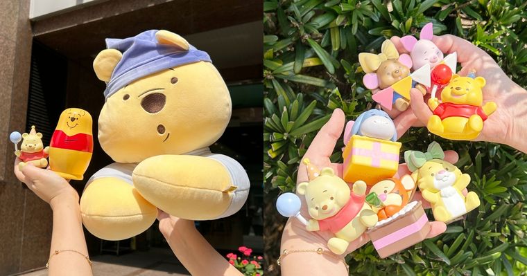 7-11開賣小熊維尼百年紀念小物！超可愛「白色維尼懶骨頭、俄羅斯娃娃、小夜燈」全都想帶回家！