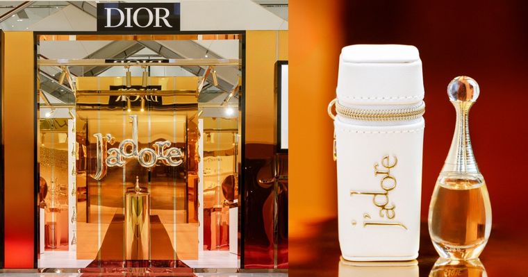 DIOR J’ADORE 2026快閃店太夢幻！「花蘊香精」金色香氛殿堂＋專屬妝容體驗一次收！