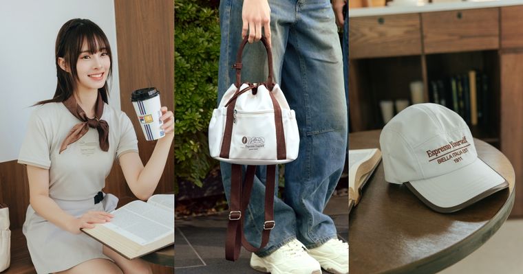 FILA x CAMA超強跨界聯名來了！牛奶咖啡、拿鐵配色超好看！滾邊棒球帽被問爆！