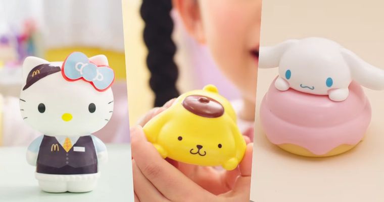 麥當勞跟三麗鷗一起來搶錢！超可愛「變裝Hello Kitty、布丁狗扭屁屁公仔」這天起免費送！