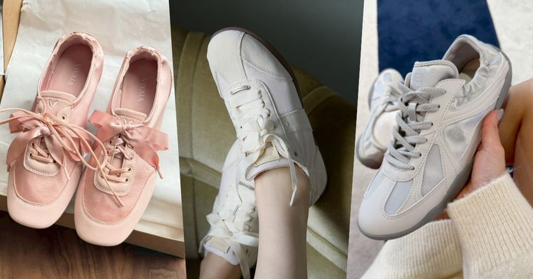 2026六雙必買「芭蕾球鞋」盤點！VIVAIA、ROCKFISH韓星都在穿！FILA這雙賣超好！