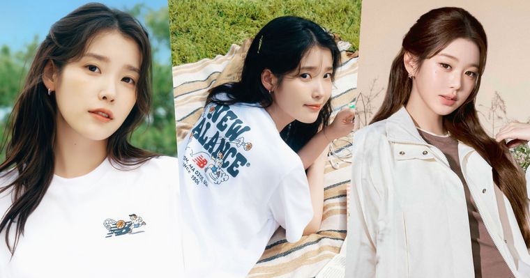IU、張員瑛聯手拍NB廣告？！每年都期待「NB BOY系列」來了！兩雙女神同款球鞋穿起來腿超細！