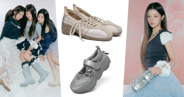 Rockfish夢幻聯名ILLIT！沅禧同款「厚底芭蕾舞鞋」好好看！開賣時間、地點一次看！