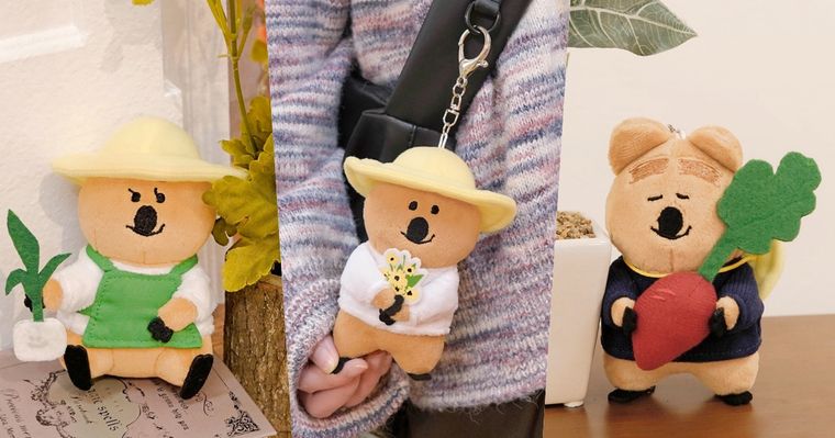 7-11開賣超可愛「DINOTAENG果園系列」吊飾！萌翻「抱小花QUOKKA、種植物BOBO」全都想買！