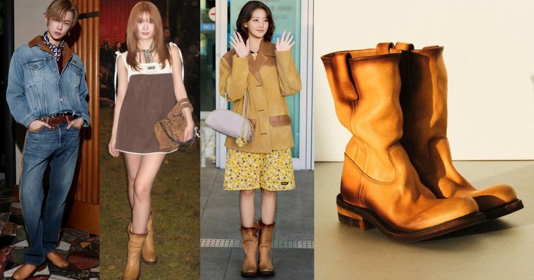 別只買球鞋啦！MIU MIU這雙「皺褶長靴」爆紅！TXT然竣、TWICE Momo韓星都搶穿上身！