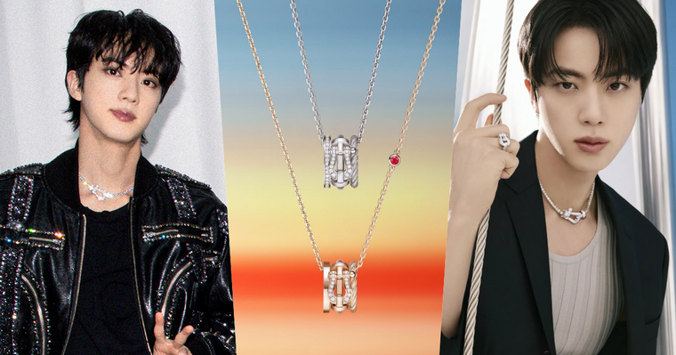 BTS最強門面Jin演唱會行頭超狂！FRED大尺寸「滿鑽項鍊」閃爆全場！他私服也愛這系列？