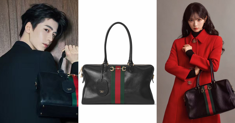《逐玉》張凌赫、田曦薇偷偷來？新歡都揹「GUCCI爆款波士頓包」、難道是田作之赫定情物？