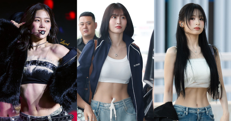 盤點6位擁有「名品腹肌」KPOP女偶像！一葉、雅賢冰塊腹肌超結實，Momo被譽「偶像身材天花板」