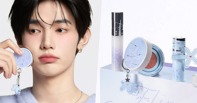 AND2BLE章昊接棒秀彬！INTO YOU官宣全新亞太區代言人上任，首波海星限定彩妝「顏值＋特調色彩」直接殺瘋全網！