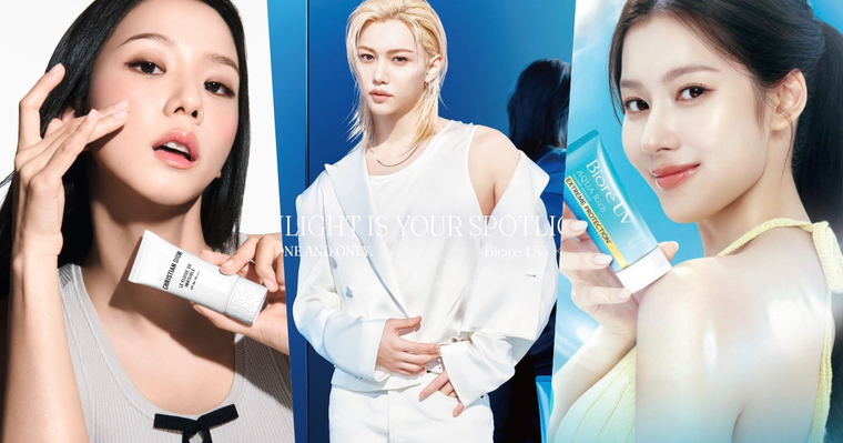 2026韓星同款話題防曬品推薦！JISOO柔焦防曬棒、Felix清爽水膜防曬、然竣水凝乳太實用！