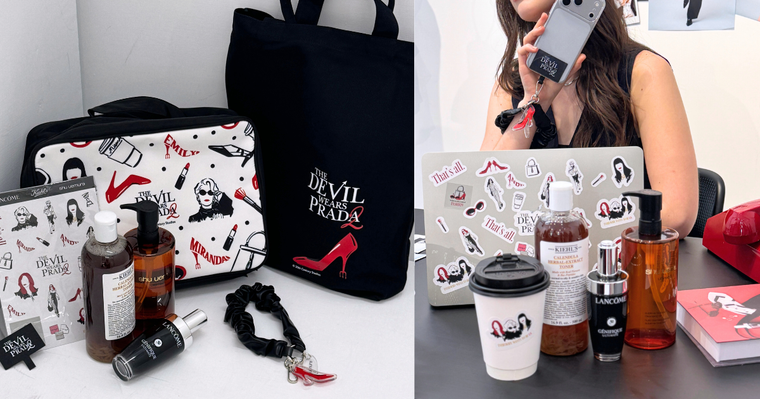 20年經典回歸！《穿著Prada的惡魔2》聯名殺到美妝圈，蘭蔻、契爾氏、植村秀「女王級組合＋電影周邊」MOMO限定開搶！