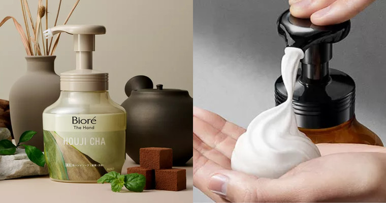 Aesop平替爆紅！日本Biore再推「焙茶香洗手乳」洗出濃郁茶香，高級感直接拉滿！