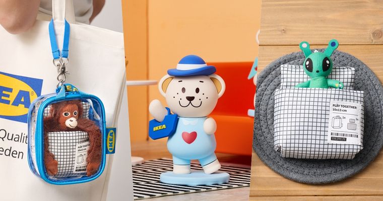 IKEA也太會做贈品！超可愛「蓋被被造型小娃包、小熊公仔盲盒」免費獲得方式看這邊！