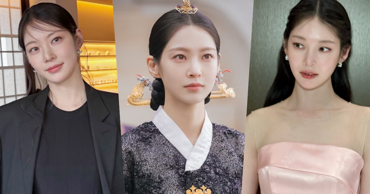 《21世紀大君夫人》 孔升妍韓服太仙氣！「蜜桃裸光大妃妝」全網問爆，低飽和眼妝＋透光腮紅、同款彩妝一次看！