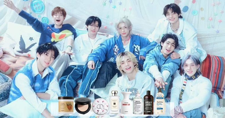 STAY必收藏！Stray Kids同款美妝找到了，Felix、方燦、I.N最愛開架，鉉辰和Jisoo撞款了！