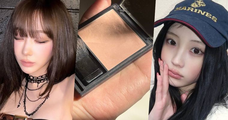 全網求教學！aespa Giselle、ILLIT沅禧同款換頭級瘦臉腮紅畫法，畫對位置、挑對顏色，讓你一刷彷彿瘦3公斤！