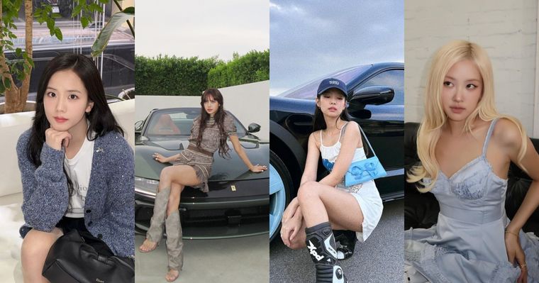 BLACKPINK四仙女都開什麼車？Jisoo最愛賓士GLC休旅車、Lisa根本法拉利收藏家！