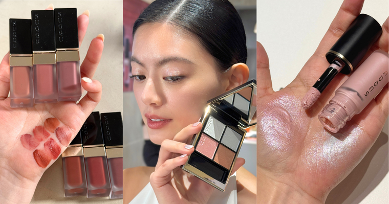 SUQQU 2026秋彩把貝殼光澤融入妝容！「閃鑽眼影＆限量打亮液」疊擦，璀璨爆閃不顯眼睛泡、妝感超高級！