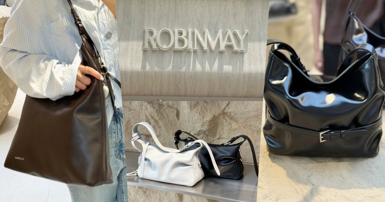 台北中山站必逛店再加一！ROBINMAY ELLY首間形象概念店來了！極簡質感風買一咖可以揹很久！