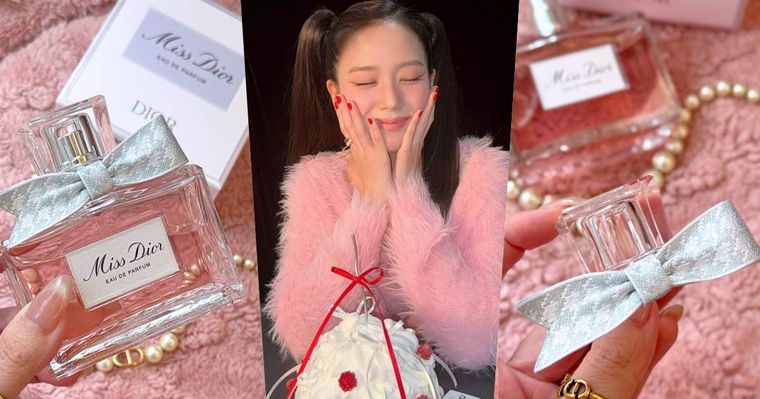 JISOO最愛的MISS DIOR換新裝！格拉斯玫瑰、香草與東加豆超迷人，4款精品蝴蝶結花樣、美到想全包！