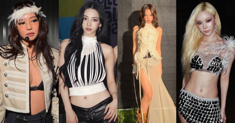 真想到現場！眾女神降臨Lollapalooza！Jennie四套「神級換裝」太驚艷、aespa全員到齊辣翻舞台！