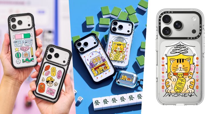 CASETiFY台灣限定系列又回來了！台味「有求必印」系列手機殼，月老、虎爺、招財貓根本隨身開運小物！