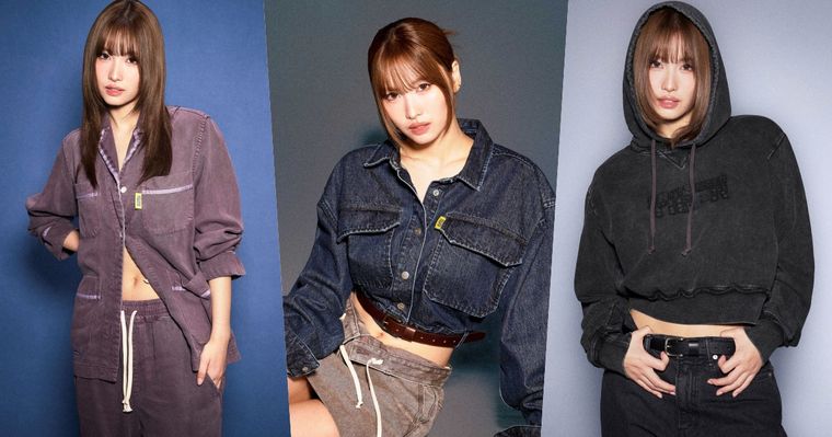 MOMO不愧是「川字腹肌」女王！最新鬼塚虎形象照曝光！連換四套、AI級比例超神！