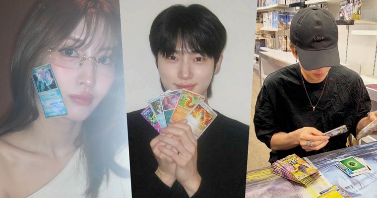 韓星都超瘋「寶可夢卡牌遊戲」！BTS RM根本卡牌收藏大師、邊佑錫喜歡到變成官方代言人！