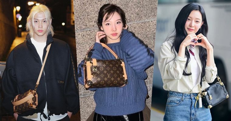男女神都愛這咖LV！Side Trunk小行李箱包「Felix、金智媛、娜璉」都揹過！三個尺寸價格解析！