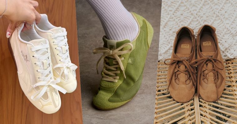 2026下半六雙超美薄底鞋新清單！鬼塚虎芭蕾鞋、Nike月亮鞋上架就賣爆，韓妞改穿這雙FILA！