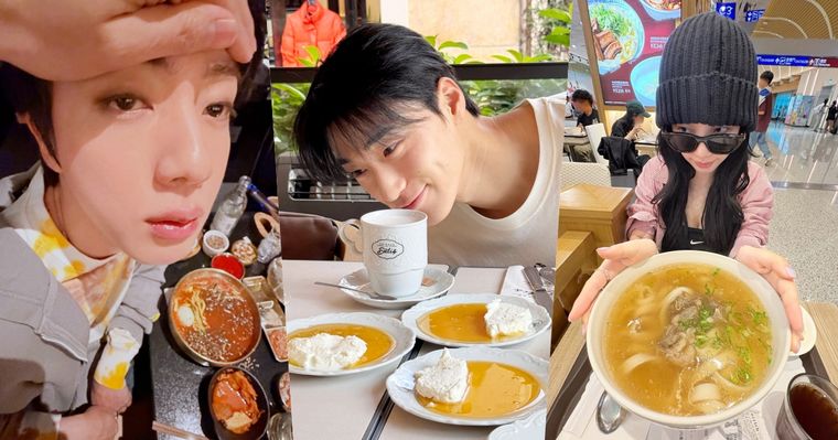 韓星最愛5大美食拍照姿勢盤點！aespa Karina「放大拍照法」超誘人、BTS泰亨這樣拍隨便擺都可愛！