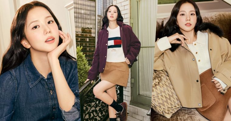 秀秀又變更美了！Jisoo超美TOMMY新廣告出爐！LOGO毛衣預測「斷貨款」、快衝去試穿！