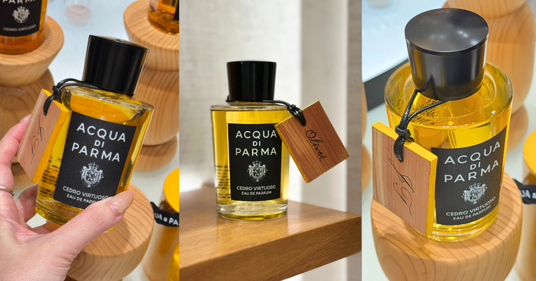 Acqua di Parma把雪松做成「奶油木質香」！全新雪松名匠淡香精登場，榛果共浸30天、越聞越暖甜！