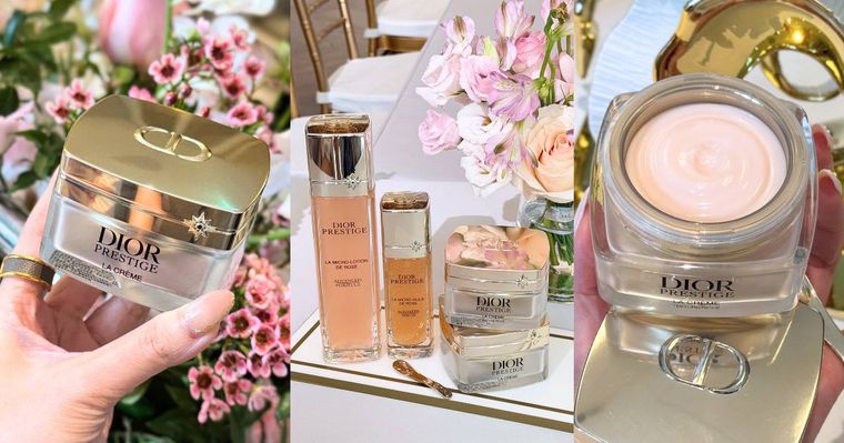 Dior頂級乳霜再進化！「逆轉10年肌齡」玫瑰胜肽登場，融雪質地一抹澎潤緊緻、萬元級保養奢華如高訂精品！