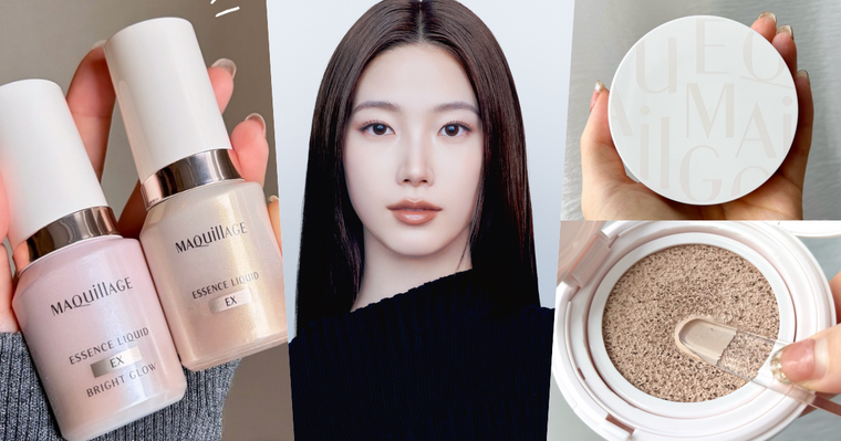 最會收割美妝資源的臉孔！KAZUHA空降MAQuillAGE心機彩粧新任繆思，清冷神顏＋無瑕白玉肌美到不科學！