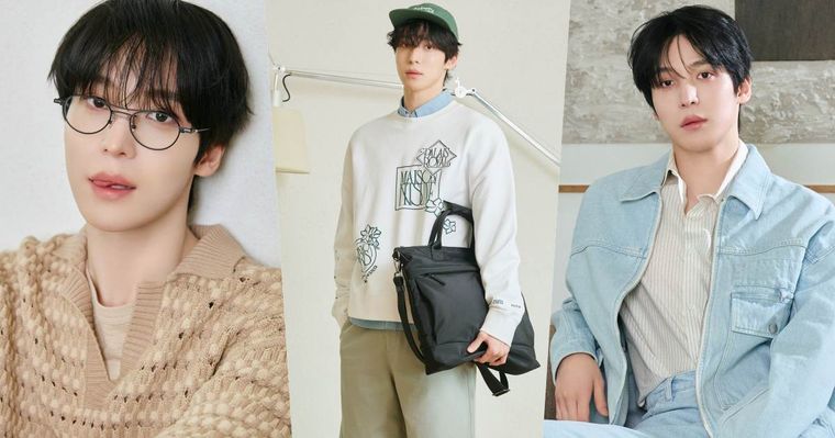 ATINY直接姨母笑！ATEEZ「丁狗狗」潤浩成Maison Kitsuné新寵兒！犬系男友感畫報帥翻！
