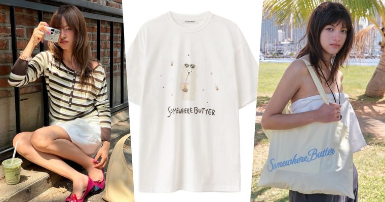 隱藏人氣韓牌登台！SOMEWHERE BUTTER首間快閃店在台中！韓國女大生「日常衣櫃」出現率超高！