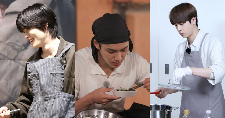 可以嫁了！盤點6位最會煮飯的KPOP男偶像！SVT玟奎一人養全團，Jin、在玹廚藝超強！