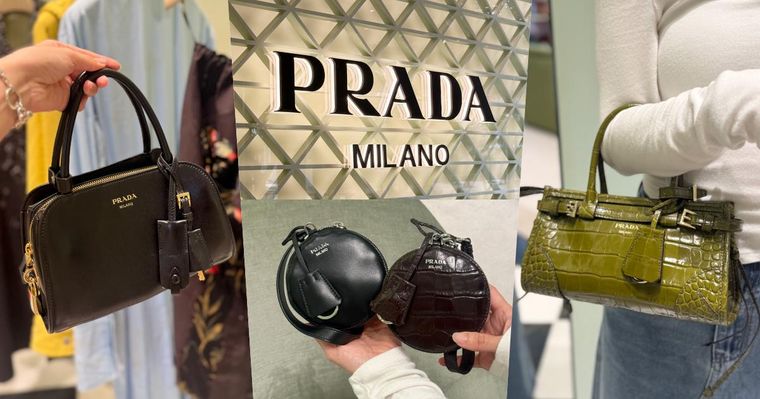 PRADA秋冬新品該買誰？范少勳、許曦文搶先帶逛！「可折疊圓筒包、壓紋Bonnie包」話題爆棚