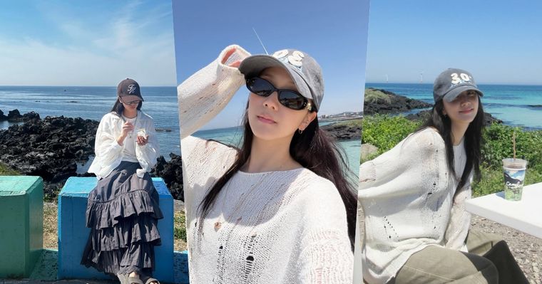 Jisoo衝去濟州島渡假啦！社群大曬出遊美照、濟州島必去「彩虹海岸公路」6大同款打卡點整理好了！