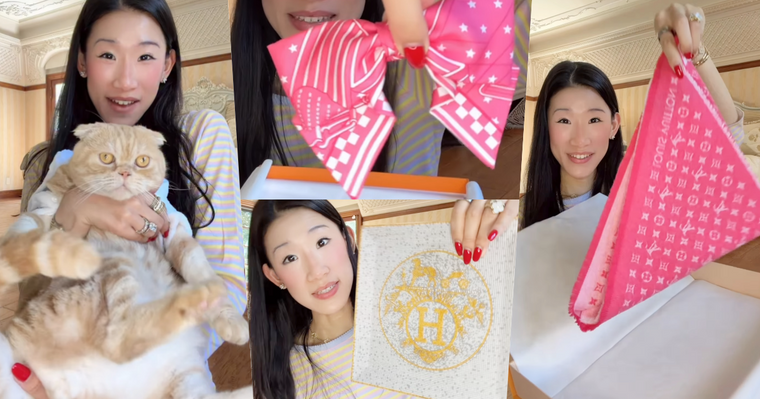 貓生天花板！「RichTok女王」Rebecca愛貓生日禮物曝光！LV、Hermès...還有訂製珠寶？！