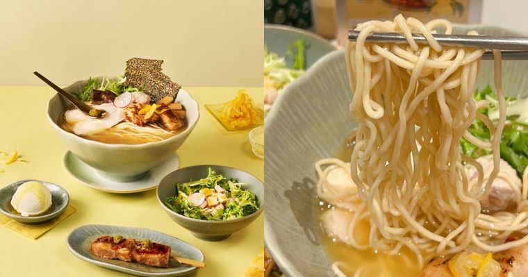 夏天吃也沒問題！雞湯桑「柚香塩味拉麵」清爽又解膩、還有「柚子胡椒燒鳥串」要吃！