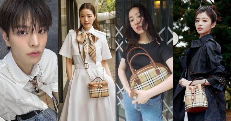 英倫風時代回歸！BURBERRY全新「水桶包、托特包」太好看！許路兒、Lily許韶恩都愛上！