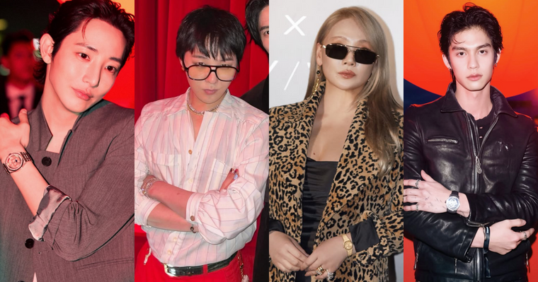 AP愛彼首爾活動太有排面！李洙赫、GD「小夫妻CP」再合體！CL現身秒變YG Family聚會！