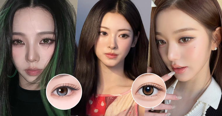 韓國女團私下愛用隱眼推薦！Karina清冷定軸月牙、張員瑛自然柔和棕...，Hearts2Hearts全員都愛「這款」！